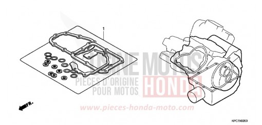 GASKET KIT B XL125V9 de 2009